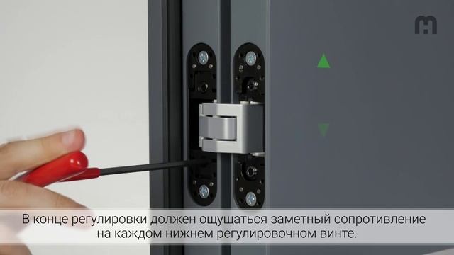 Регулировка петель