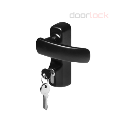Внешняя нажимная ручка Doorlock V PD700/H1 (с цилиндром)
